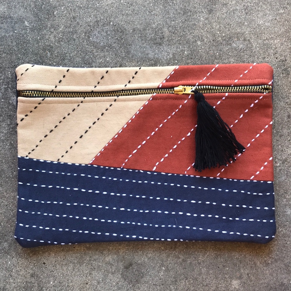 Handmade clutch